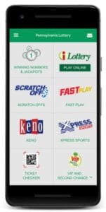 PA lottery app 