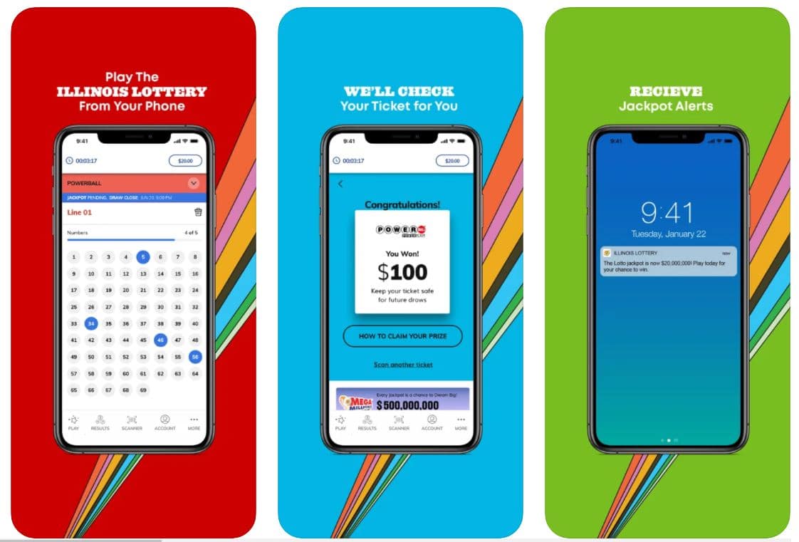 illinois lottery app